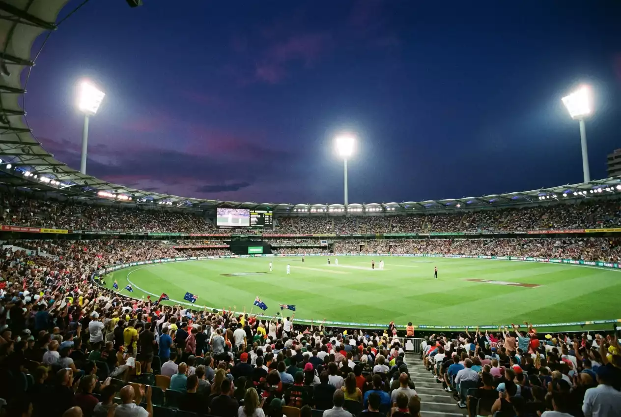 Indian Premier League und T20 World Cup Cricket-Events im Stadion